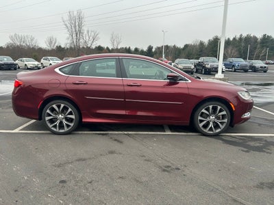 2015 Chrysler 200 C W/Navigation and Sound Group
