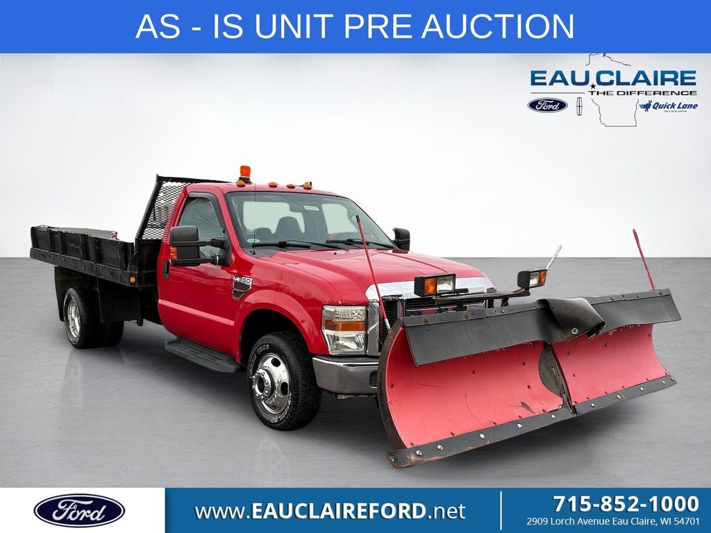 2009 Ford F-350SD XLT DRW W/Dump Box and Plow
