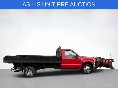 2009 Ford F-350SD XLT DRW W/Dump Box and Plow