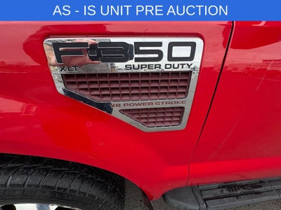 2009 Ford F-350SD XLT DRW W/Dump Box and Plow