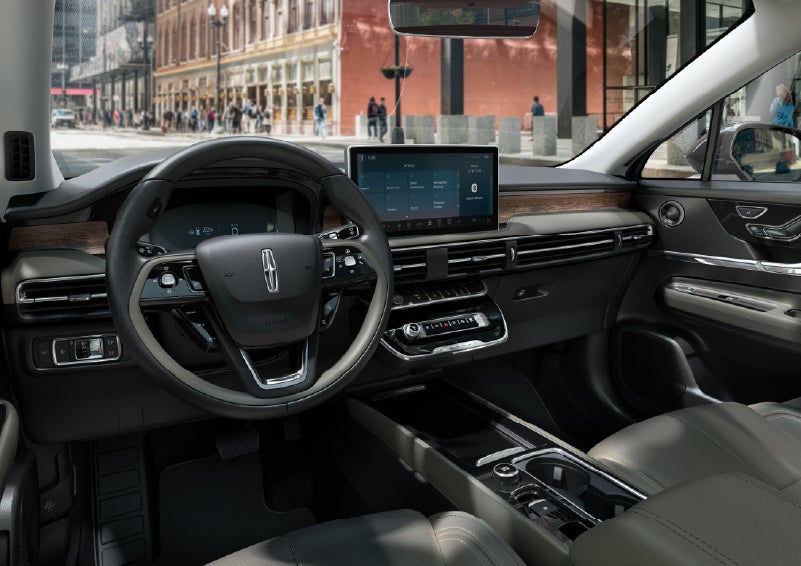 The interior dashboard of 2026 Lincoln Corsair® SUV is shown here. | Eau Claire Lincoln in Eau Claire WI