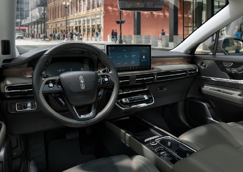 The interior dashboard of 2026 Lincoln Corsair® SUV is shown here. | Eau Claire Lincoln in Eau Claire WI